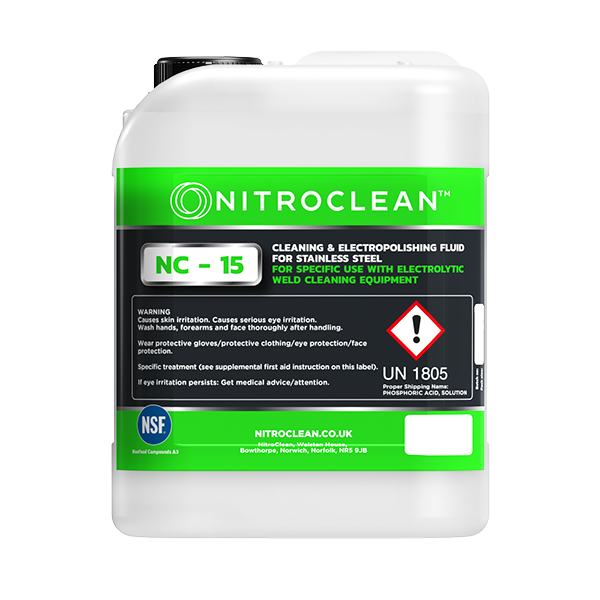 NitroClean NC15 Weld Cleaning fluid