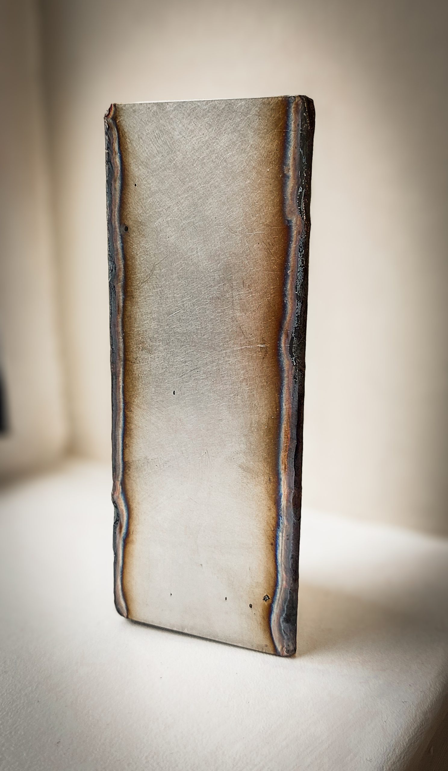 Dirty discoloured stainless steel weld how to clean stainless welds