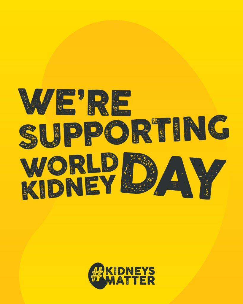 SFS Supporting World Kidney Day